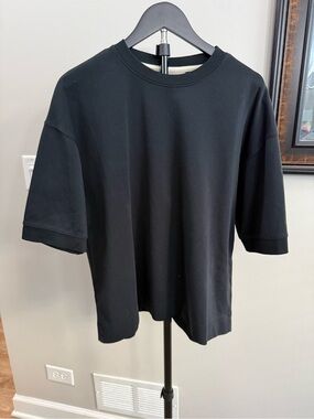 Amongst Others Men's Black Short-Sleeve Crewneck Tee - Classic Fit
